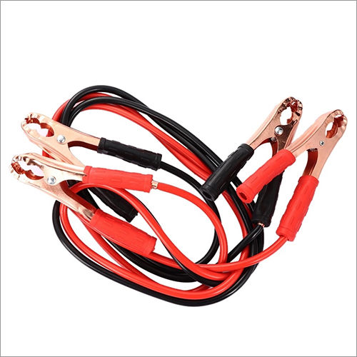 Black and Red Battery Jumper Cables