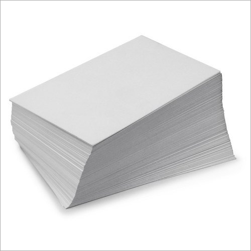 White Wood Free  Coated Paper