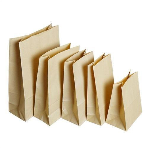 Brown Kraft Paper Carry Bag