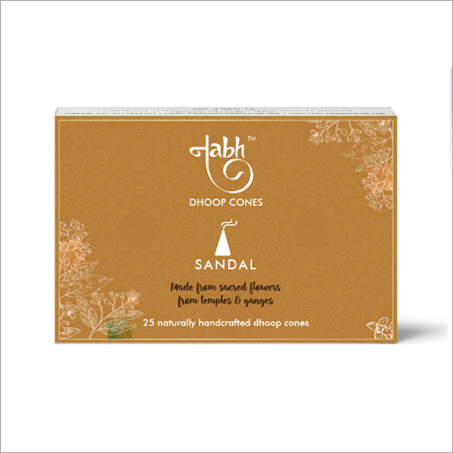 Eco-Friendly Sandal Fragrance Dhoop Cones