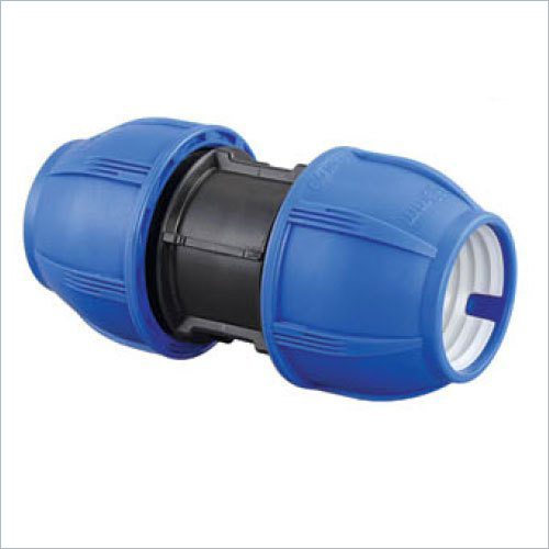 Black &  Blue Double Ended Quick Release Coupling