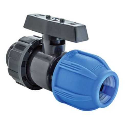 Black & Blue Upvc Ball Valve