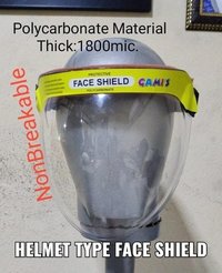 Helmet Type Face Shield
