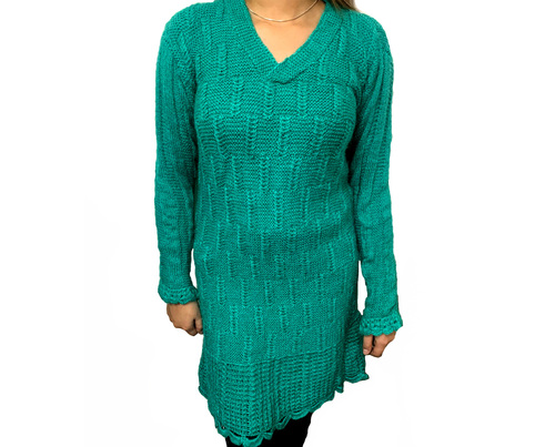 long kurti sweater design