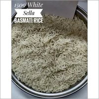 1509 White Sella Basmati Rice - Long Grain, Organic Cultivation | Dried, 24 Months Shelf Life, Pure White Color