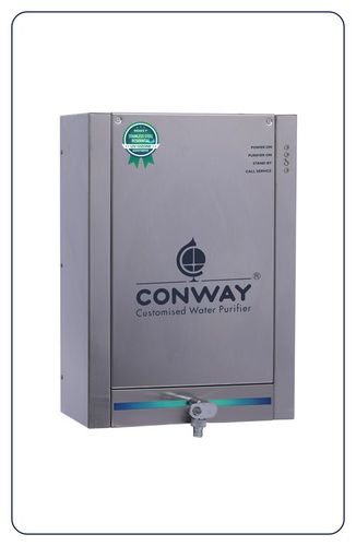 Stainless Steel Home Water Purifier - Conway Uv Dlx Dimension(L*W*H): 375 X 195 X 525 Mm Millimeter (Mm)