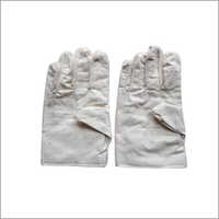 Chrome Canvas Leather Gloves