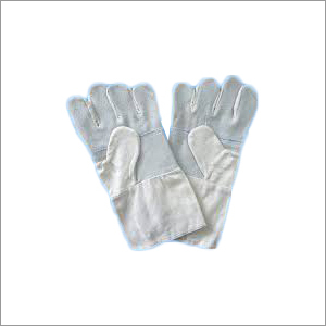 Canvas Leather Gloves