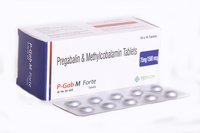 Pregabalin 75mg + Methylcobalamin  1500mg Generic Drugs