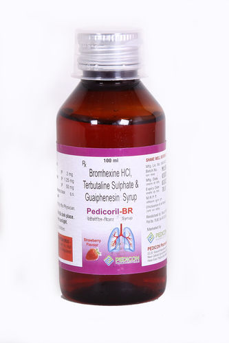 Bromhexine Guaifenesin Terbutaline Syrup Generic Drugs