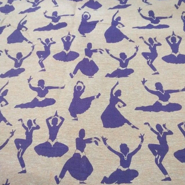 linen printed Fabric