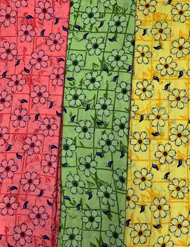 BSY Slub Garment Printed Fabrics