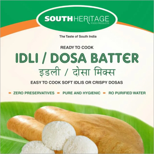 Ready To Cook Idli - Dosa Batter, Easily Digestible | Perfect for Households and Hotels