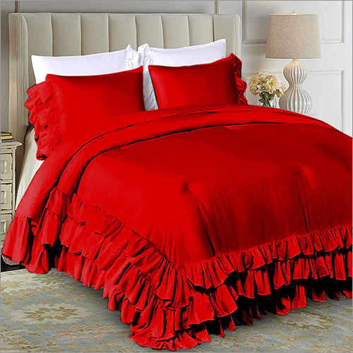 Ruffled Pattern Duvet Set