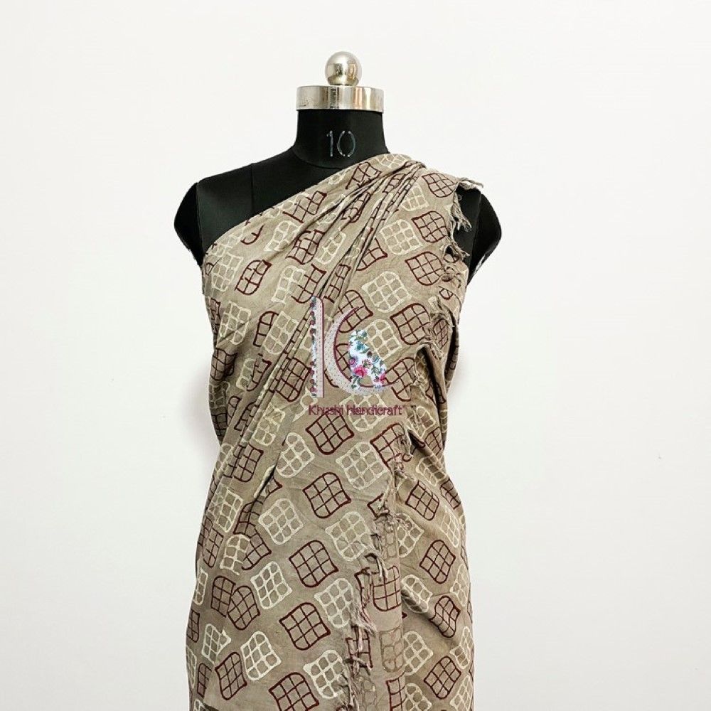 Hand Block Printed Scarf Sarong