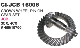 Crown Wheel Pinion Gear set  JCB By CI CAR INTERNATIONAL PVT. LTD.