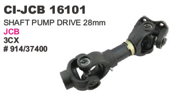 Shaft Pump Drive 28MM JCB