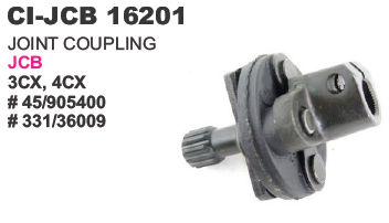 Joint Coupling JCB - Plastic Metal, 3CX 4CX, Black | Smooth Operation, Reliable Connection, Precise Alignment