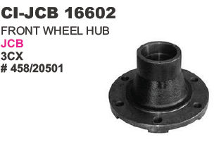 Front Wheel Hub JCB