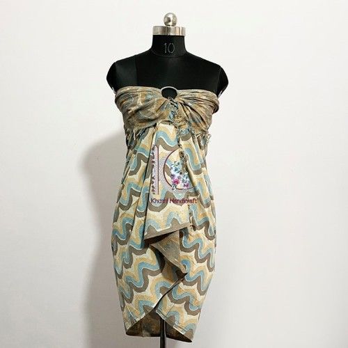 sarong cotton dress