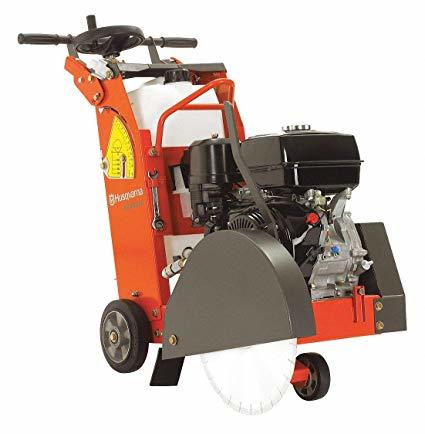 Orange Floor Saw Groove Concrete Cutting Machine