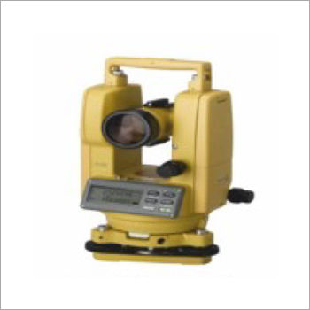 Yellow Electronic Digital Theodolite