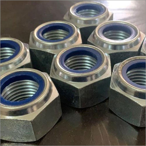 12 Mm Ms Nylock Nut Size: M8