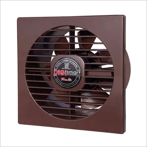 Ivory And Brown Axial Fan