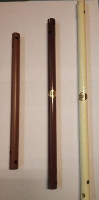 Mild Steel Pipes Dark Brown Ceiling Fan Downrod