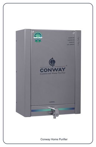 Stainless Steel Home Water Purifier - Conway Ro+Uv 10 Dlx Dimension(L*W*H): 375 X 195 X 525 Mm Millimeter (Mm)