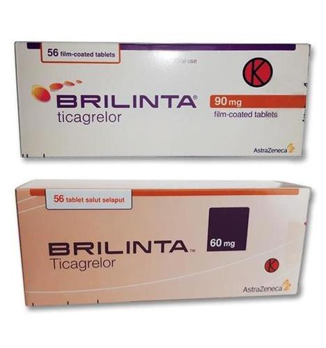 Brilinta (Ticagrelor 90 mg & 60 mg) Tablet