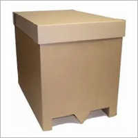 Cardboard Pallet Box - Brown, Rectangular, Custom Size | Ideal For Electronic Industrial Use