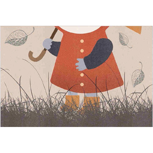 Printed Floor Tiles - Ceramic, 12x12 Inches, 0.5 cm Thick | Durable, Glossy Finish, Vibrant Colors, Water Resistant, Customizable