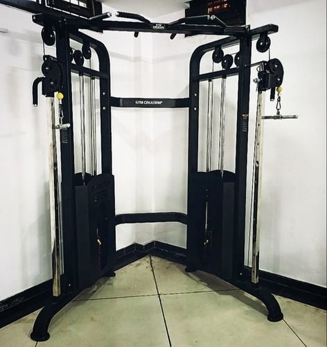 Functional Trainer - 12 Gauge Strength Machine | 1-Year Warranty, 80 lb Weight Stick, Commercial Grade, Mig Welding Technology