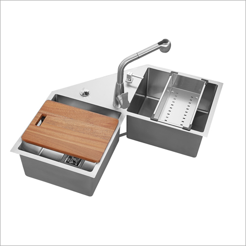 Corner Kitchen Sink