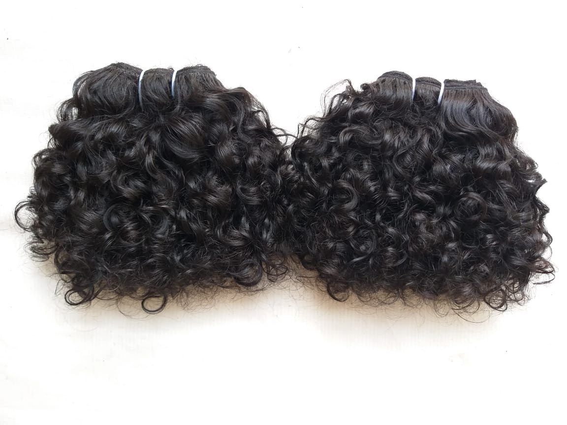 Raw Indian Curly best hair extensions