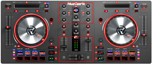 Numark Mix Track Pro 3 DJ Controller