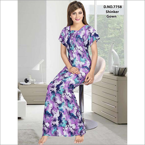 Ladies Printed Nighty