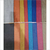 Cotton Plain And Stripes Set Fabric