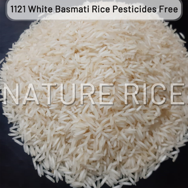 Organic 1121 Steam Basmati Rice