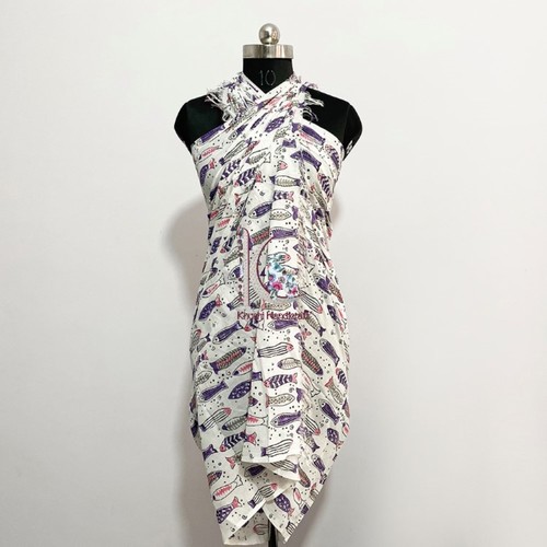Soft Cotton Beach Eco-friendly Pareo Sarong