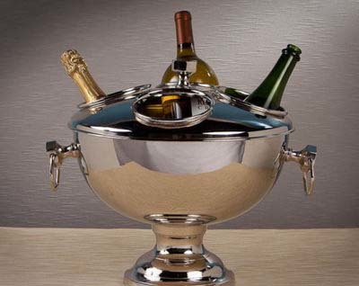 S.Steel Champagne Bowl