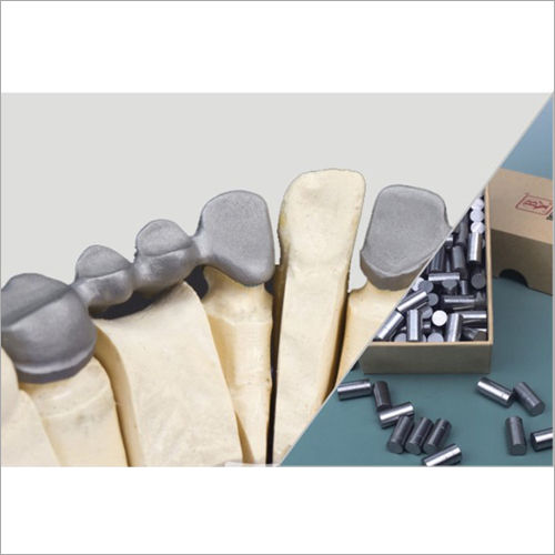 Dental Cobalt Chromium Ceramic Casting Alloy Columnar