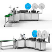 Non-Woven Type Mask Making Machine With 3 Layer
