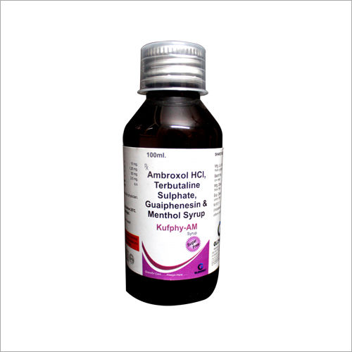 Ambroxol Hcl Terbutaline Sulphate Guaifenesin And Menthol Syrup