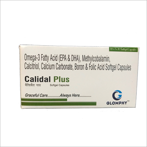 Omega-3 Fatty Acid Methylcobalamin Calcitriol Calcium Carbonate Boron And Folic Acid Softgel Capsules