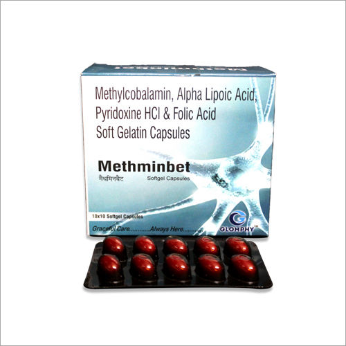 Methylcobalamin Alphalipoic Acid And Folic Acid Soft Gelatin Capsules