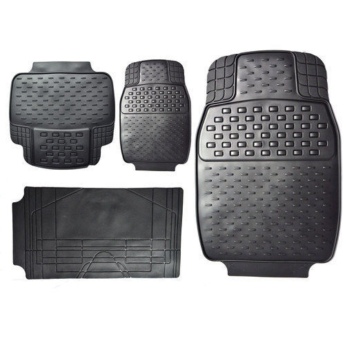 PVC Car Floor Mats Black