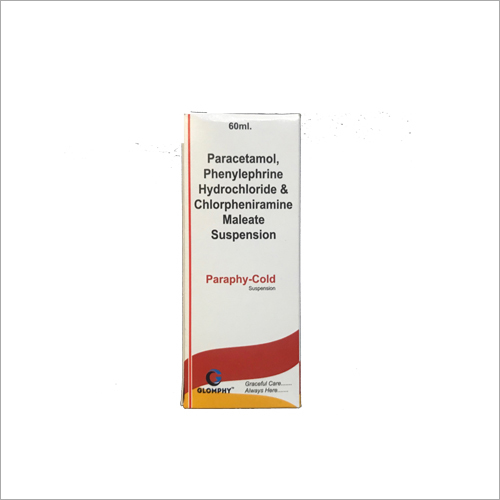 Paracetamol Phenylepherin Hydrochloride And Chlorpheniramine Maleate Suspension