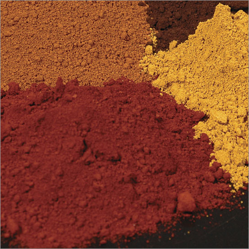 Red and Yellow Iron Oxide Pigment By OSWAL INDUSTRIES